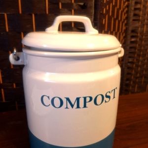 Ceramic Compost Container